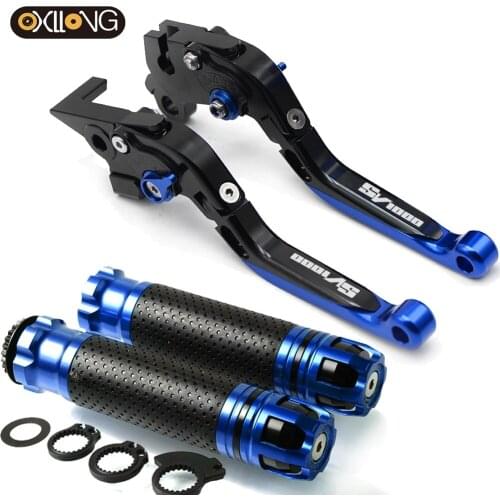For SUZUKI SV1000 SV 1000S SV 1000 S SV1000 S 2003 2004 2005 2006 2007 Motorcycle Brake Clutch Levers Handlebar grip Hand Grips
