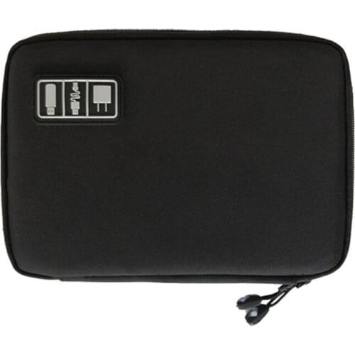 15PCS / LOT New Electronic Accessories Sorting Travel Bag Nylon Mens Travel Organizer For SD Card USB Cable Digital Bag Pouch