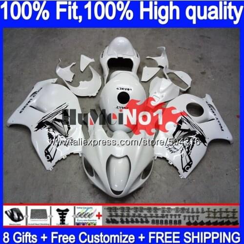 Injection For SUZUKI GSXR 1300 Hayabusa 2008 2013 2014 2015 2016 Pearl White 30MC.168 GSXR-1300 GSXR1300 08 13 14 15 16 Fairing