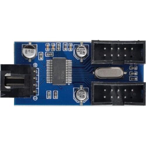 HUB Connector Adapter Port Multilier Motherboard 9pin USB 2.0 Header 1 to 2 Female Extension Cable