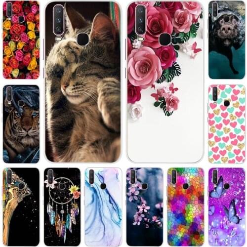 Cute Phone Case For VIVO Y12 Cases Vivo Y15 Y17 Soft Silicone TPU Back Cover For Vivo Y12 Y 12 15 17 Coque Vivo U3X U10 Bumpers