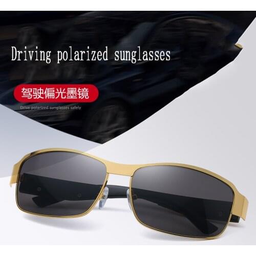 New Polarized Glasses Mens Color Changing Glasses Day and Night Sunglasses Glasses Case