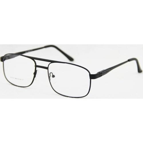 Fashion Men Women Metal Frame Reading Glasses Clear Lens Spring Hinges Reading Glasses Diopter +1.0-+3.5 Gold/Black