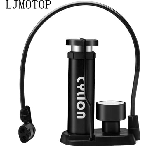 Motocycle Mini Air Pump Portable Folding Type Multifunctional Tire Pump For Yamaha XP530 YZ85 YZ125 yz 80 85 125 125f 450f