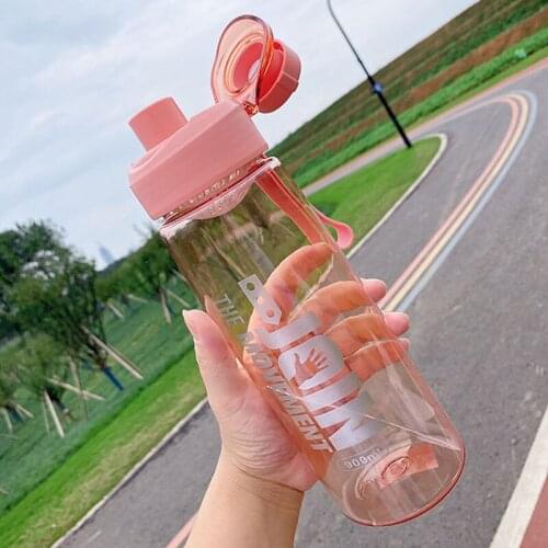 Water bottle sport 900ml Plastic Portable Water Bottle for Drinking Tea Mug Outdoor Sport Camping Supplies Coffee Kitchen Tools