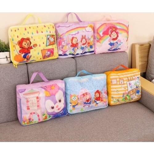 Cute cartoon Duffy travel storage bag suitcase clothes clothes shoes underwear finishing bag portable storage