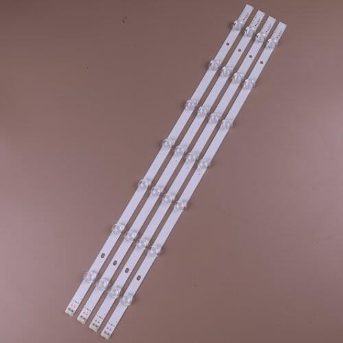 4pcs 630mm 7leds LED Backlight Lamps Strips for LG 32"TV 32LS315H innotek 32" NDE LS3150 Array-0.1-7LED-REV0.2 331537502