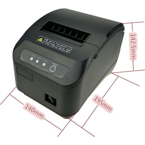 XP-Q200II High quality 80mm thermal receipt pos printer automatic cutting machine printing speed Fast USB+Serial/Ethernet port