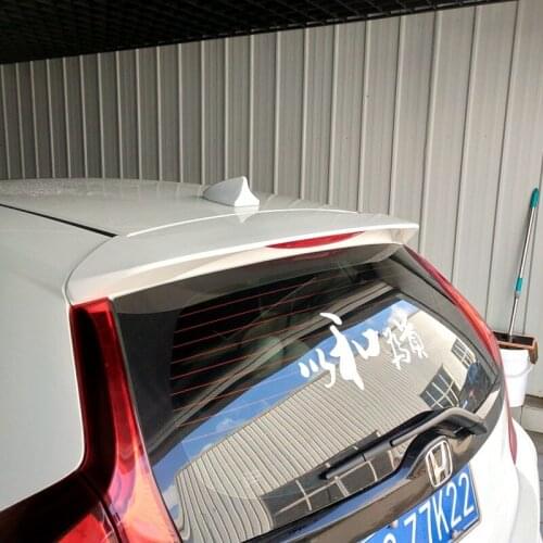 ABS REAR BUMPER TRUNK LIP SPOILER DIFFUSER EXHAUST PROTECTOR COVER For 2014-18 Honda FIT / JAZZ GK5 2014 2015 2016 2017