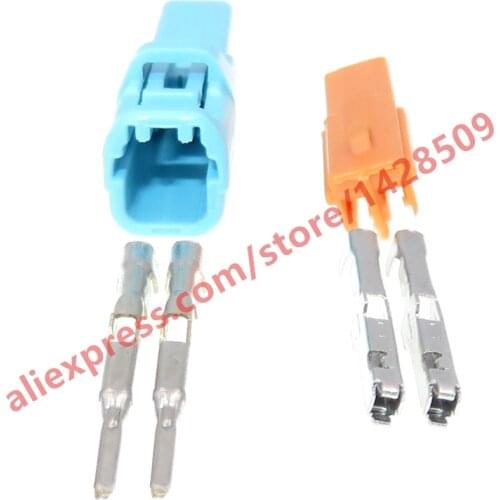 5 Sets 2 Pin Car Wiring Connector 1.2 Series 6098-3853 Auto Electrical Cable Harness Plug With Terminal 6098-3857