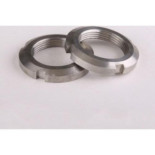 1PCS GB812 Stainless Steel 304 Slotted Nut M10/12/14/16/18/20....64