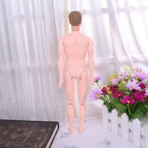 30cm 12 Moveable Jointed Doll Body for Ken Boy Male Man Boyfriend Prince Nude Dolls DIY Toys C5AF