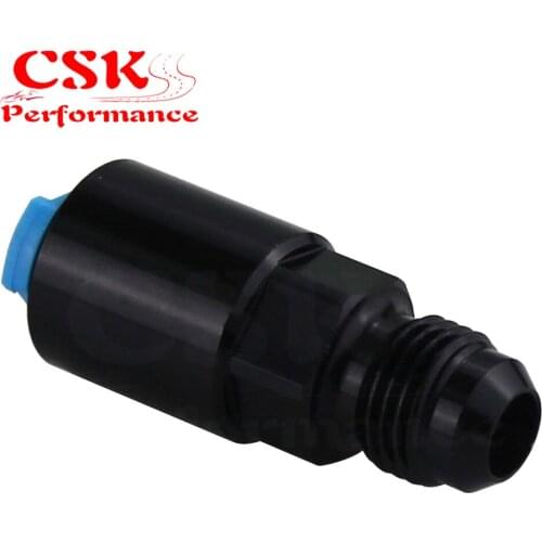 Fuel Line EFI Fitting Adapter AN6 Male to 5/16"Quick Connect Disconnect Push On