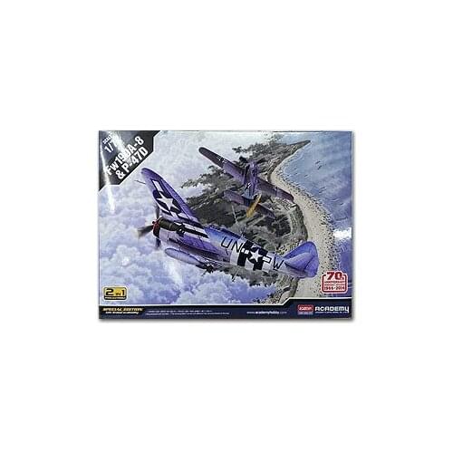 ACADEMY 12513 P-47D & Fw190A-8 fighter "to commemorate the 70th anniversary of the Battle of Normandy."