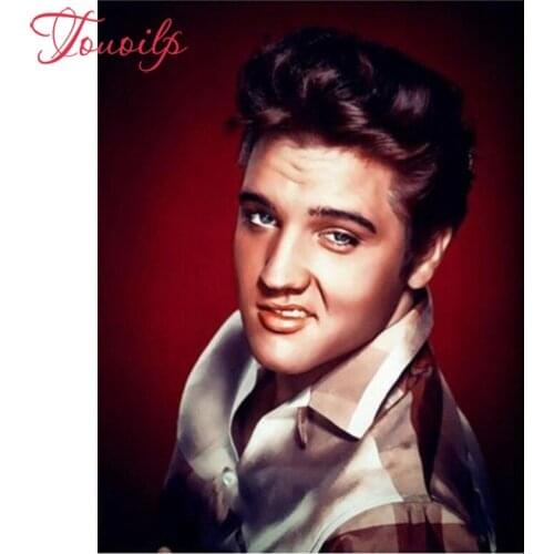 Elvis presley diy full resin 5d diamond painting elvis full diamond embroidery portrait diamond mosaic home decor 3d Picture art