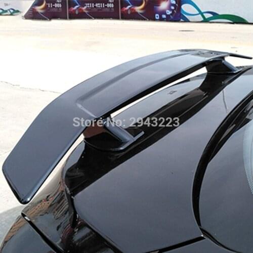 Car Styling ABS Plastic Unpainted Color Rear Roof Spoiler Tail Trunk Boot Lip Rear Wing For Lada Vesta 2015