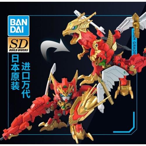 Bandai Gundam Assembly SDBD:R Re:Rise Valkylander Parvizs Mobile Suit Model Anime Figures Favorites Collect Ornaments