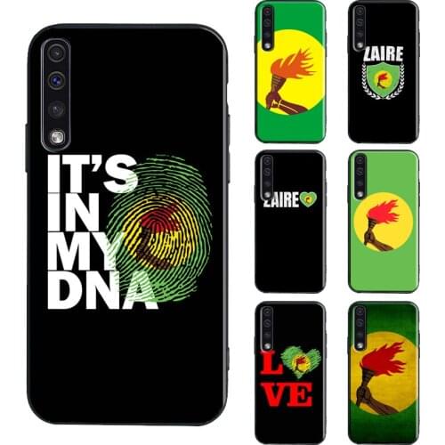 Zaire Flag Case For Samsung Galaxy A50 A70 A51 A71 A11 A20e A21S A40 A10 A30S A01 A7 A31 M11 M21 M31