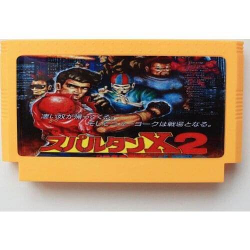 Top Quality Spartan X2 Game Cartridge 60 Pins 8 Bit Game Card