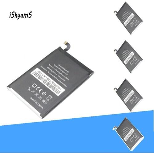 ISkyamS 5pcs 10000mAh/ 38Wh K10000 Replacement Battery For Oukitel K10000 Good Quality Phone Batteries
