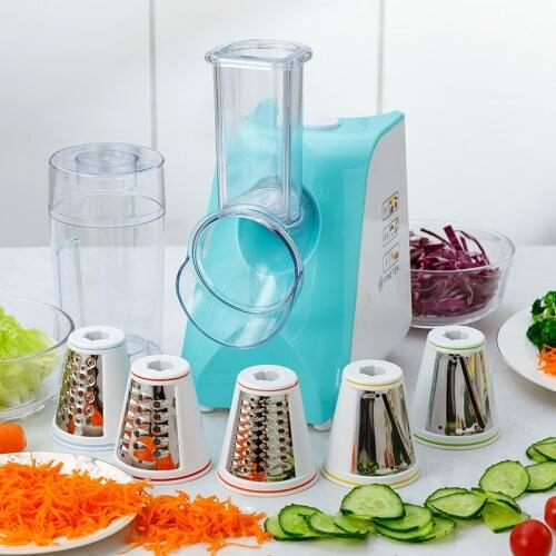 Vegetable salad shredder automatic multi-function electric vegetable cutter household slicing artifact
