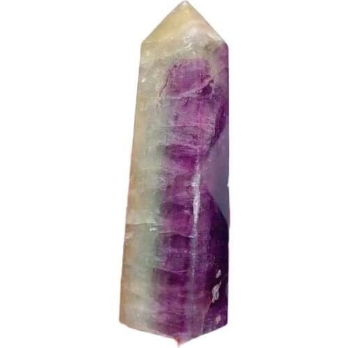 Natural Stones Crystal Purple Quartz Mineral Obelisk， Natural Stone Healing Stone Energy Ore，Home Decoration