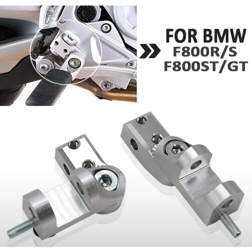 NEW For BMW F800ST F800GT F800R F800S F 800 GT ST S R Motorcycle Adjustable Driver Footrest Adapter Kits Passenger Lowering