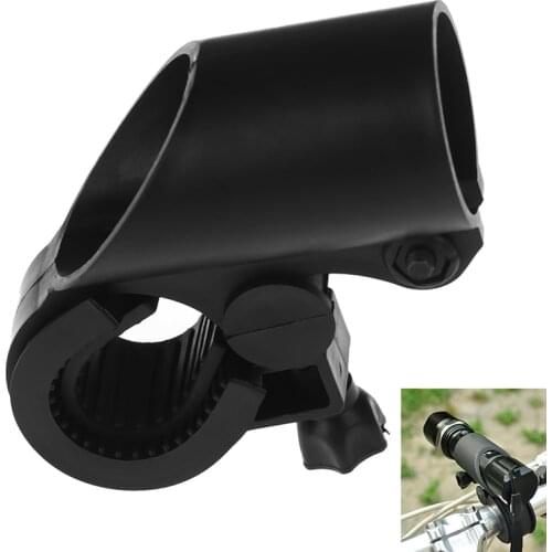 New Cycling Grip Mount Bracket Bike Flashlight LED Torch Clamp Clip Bicycle Light Holder