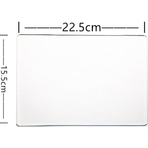 15.2cm*22.5cm*3mm Plastic Plate For DIY Scrapbooking/Cutting Machine/Embossing Folder/Clear Stamps Photo Album Decorative Cards