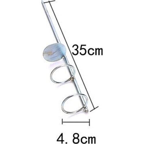 1pcs Pole Ground Holder Stand Support Fishing Supplies Rod Rests & Holders 30cm Professional Protable Durable Rod