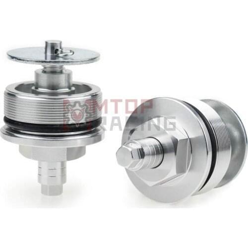 Preload Fork Cap For Suzuki DL650 V-Strom 2004-2020 43mm Hexagon Fork Bolt 2005 2006 2007 2008 2009 2010 2011 2012 2013 14 15 16
