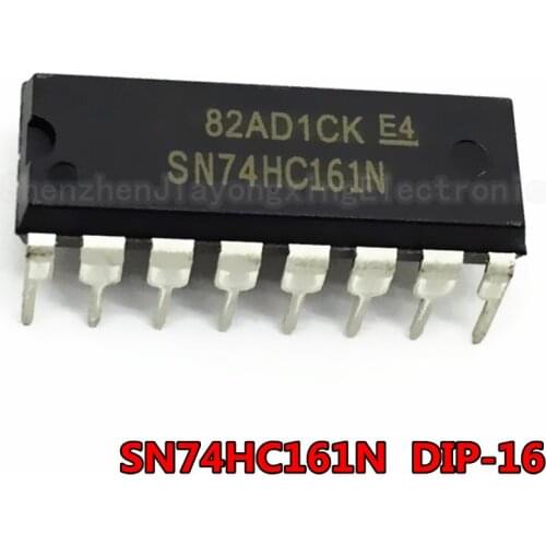10pcs SN74HC161N DIP-16 TC74HC161AP 74HC161 DIP HD74HC161P DIP16 counter