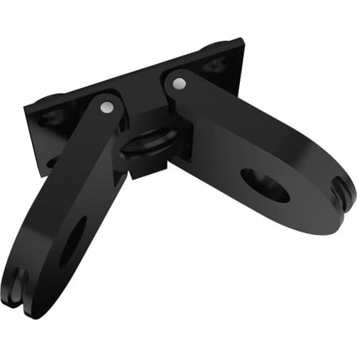 TELESIN Dual Interface Adapter Mount Action Camera Tripod Adapter Base with 1/4 Inch Screw Hole Replacement for GoPro Hero 9/8