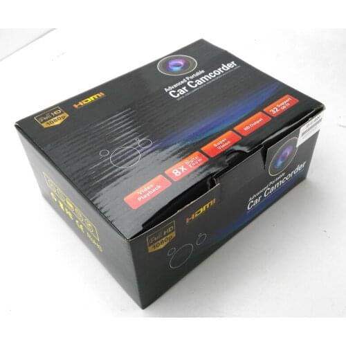 Dashcam dashboard camera car DVR driving recorder 3.8 Inch Dual Lens event data recorder onboard camera continuously records