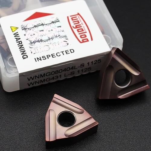 WNMG080408L-S 1125 Carbide inserts WNMG080404 Blade CNC Lathe Tools External Turning Tools for Steel