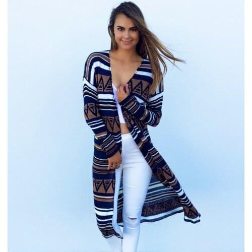 Women Thin Cardigan In Jersey Open Stitch Jacket Spring Autumn Office Lady Coverup