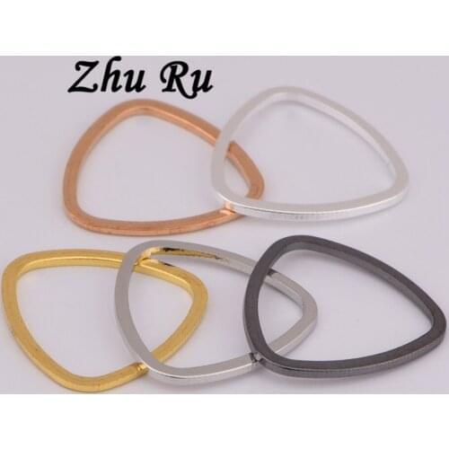 10pcs ZHU RU 18.8mm Charms Oval ring ellipse shape Making pendant DIY necklace Clothes bag shoes jewelry accessories
