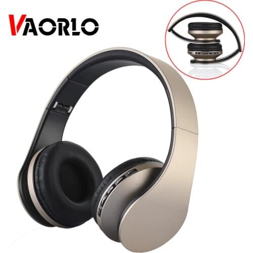 VAORLO Wireless Headphone Earphone Andoer LH-811 Stereo Headband Bluetooth Headphone Headset & Wired Earphone with Mic Gaming
