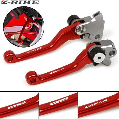 For Honda CR 125R 250R CR 125 250 CR125 CR250 R CR125R CR250R 2004-2007 Motorcycle CNC Pivot Brake Clutch Levers Dirt Bike Lever