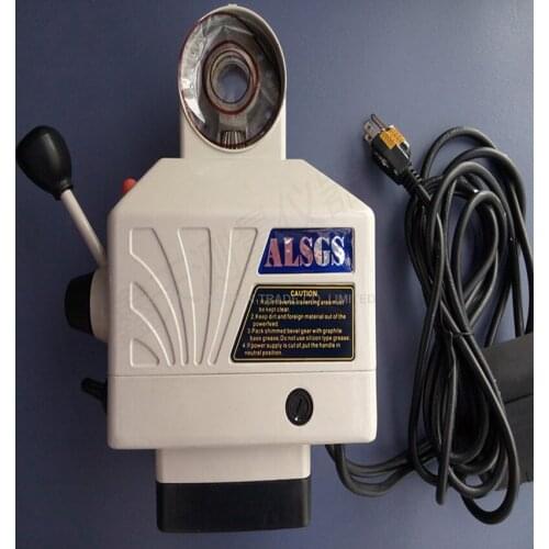 Milling machine power feeding apparatus AL-310S 200RPM Power table feed auto Power Feed Vertical mill machine auto feeder