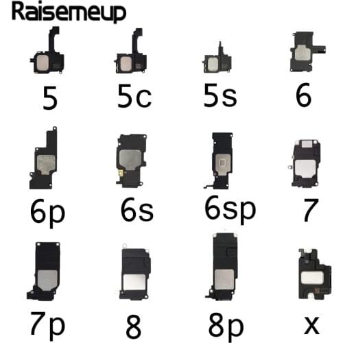 Top Quality Loud Speaker Flex For iPhone 5 5s 5c se 6 6p 6s 6sp 7 7p 8 8p x xs xs max Sound Buzzer Ringer Ribbon Flex Cable