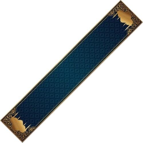 Eid Mubarak Table Runner Islamic Eid Festival Celebration Table Decoration Muslim Ramadan Party for Home Decoration