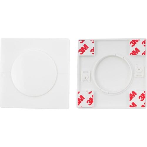 2Pc Home Decoration Wall Hole Caps Plastic Air Conditioning Pipe Plug Covers Cable Pipe Stoppers Self Adhesive Holes Caps Crafts