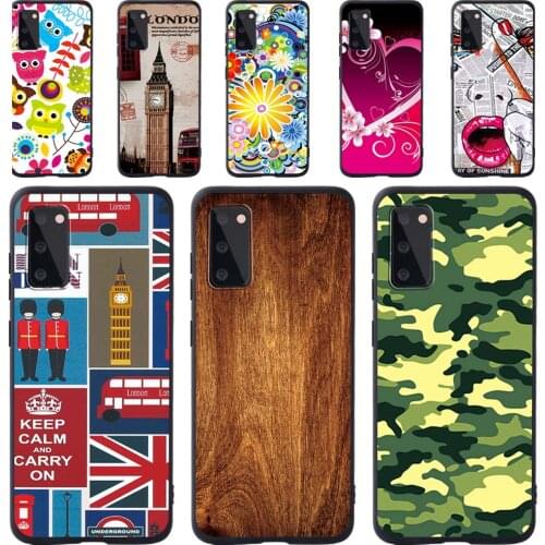 Mobile Phone Case for Samsung S8/S9/S10 /S10 Plus/S20/S20 Plus Soft Silicone Anti-Scratch Mobile Phone Case Protective Cover