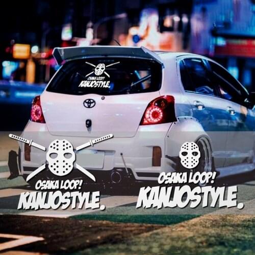 Car Styling Sticker Auto Front Rear Windshield Window Head Engine Hood Decals for GK5OsakaLoopJDM Mask