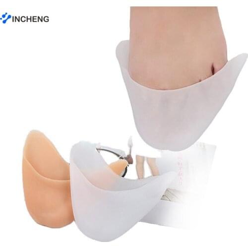 Silicon Gel Dancing Foot Tip Protector Shock Absorbing Inserts Pads Foot Tip Pouch Dance Point Pads for Ballet Women insoles