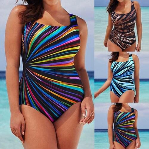 Womens swimsuit plus sizes Womens bathing suits Bikini Female Beachwear Push Up Monokini womens swimwear 2021 bathing #0317