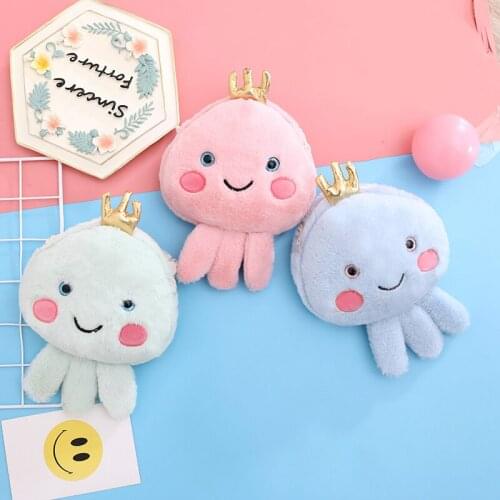 1pc new ocean cute jellyfish bag filled animal Bag Girl backpack four color children Backpack