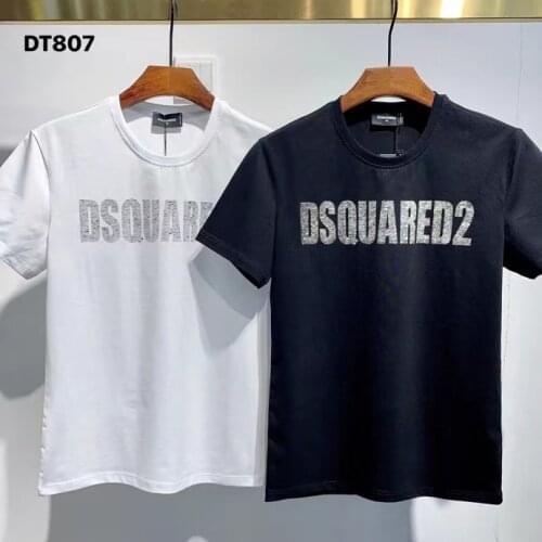 2021 Fashion Trend Dsquared2 Mens Premium Printed T-Shirt DT807