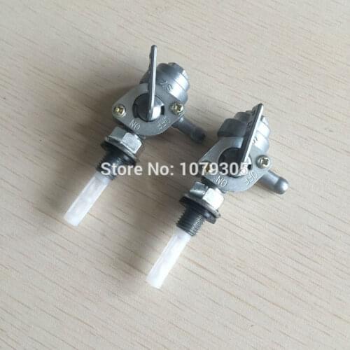 2pcs 2KW-5KW 168 188 Gasoline generator fuel cock fuel tap fuel valve switch